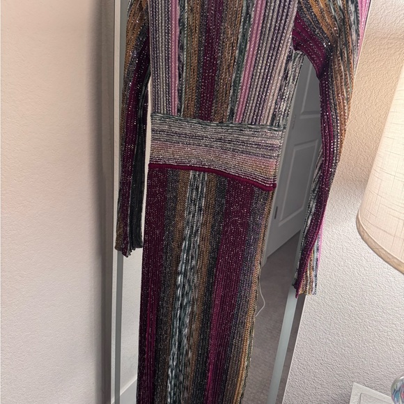Missoni Vibrant Long Sleeve Dress - Picture 4 of 7